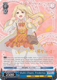 Frederica SR waifu card — Weiss Schwarz