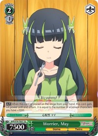 May TrialDeck waifu card — Weiss Schwarz