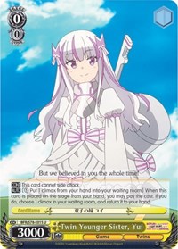Yui U waifu card — Weiss Schwarz