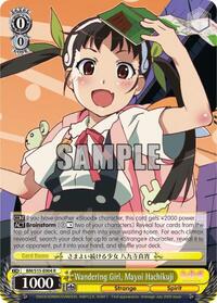 Mayoi Hachikuji R waifu card — Weiss Schwarz