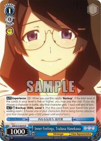 Tsubasa Hanekawa R waifu card — Weiss Schwarz