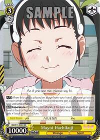 Mayoi Hachikuji RR waifu card — Weiss Schwarz