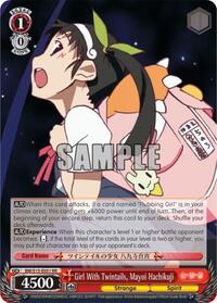 Mayoi Hachikuji RR waifu card — Weiss Schwarz