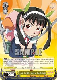 Mayoi Hachikuji RRR waifu card — Weiss Schwarz