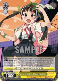 Mayoi Hachikuji SR waifu card — Weiss Schwarz