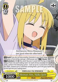 Nijika Ijichi C waifu card — Weiss Schwarz