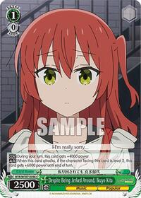Ikuyo Kita C waifu card — Weiss Schwarz