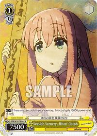 Hitori Gotoh R waifu card — Weiss Schwarz