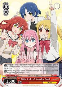 Kessoku Band R waifu card — Weiss Schwarz