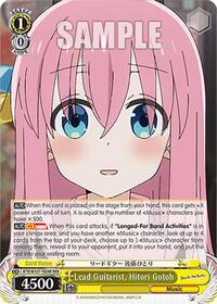 Hitori Gotoh (RRR) RRR waifu card — Weiss Schwarz