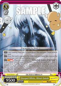 Hitori Gotoh SR waifu card — Weiss Schwarz