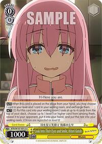 Hitori Gotoh U waifu card — Weiss Schwarz