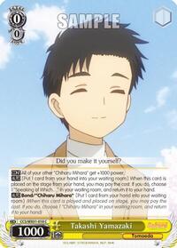 Takashi Yamazaki C waifu card — Weiss Schwarz