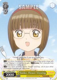Naoko: Flower Viewing C waifu card — Weiss Schwarz