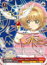 Cardcaptor Sakura: Clear Card SR waifu card — Weiss Schwarz