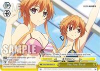 We Are First! CC waifu card — Weiss Schwarz