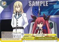 Airship Fraxinus CR waifu card — Weiss Schwarz