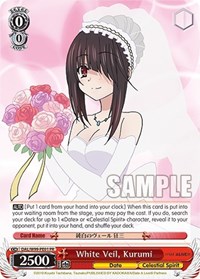 Kurumi Promo waifu card — Weiss Schwarz