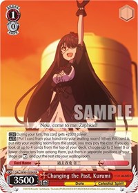 Kurumi RR waifu card — Weiss Schwarz
