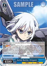 Origami (SR) SR waifu card — Weiss Schwarz