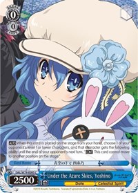 Yoshino C waifu card — Weiss Schwarz
