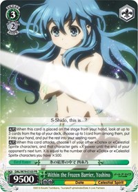 Yoshino Promo waifu card — Weiss Schwarz