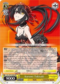 Kurumi Tokisaki RR waifu card — Weiss Schwarz