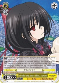 Kurumi (SR) SR waifu card — Weiss Schwarz