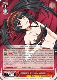 Kurumi (SR) SR waifu card — Weiss Schwarz