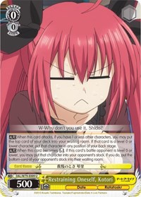 Kotori U waifu card — Weiss Schwarz