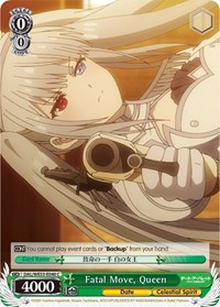 Queen (Parallel Foil) C waifu card — Weiss Schwarz