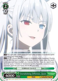 Queen (Parallel Foil) C waifu card — Weiss Schwarz