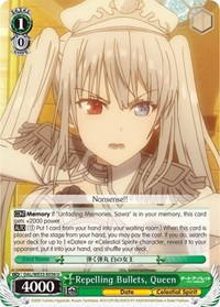 Queen (Parallel Foil) U waifu card — Weiss Schwarz