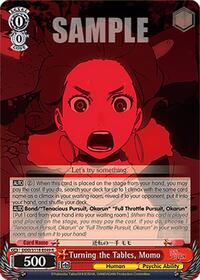 Momo R waifu card — Weiss Schwarz