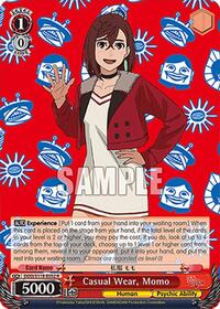 Momo R waifu card — Weiss Schwarz