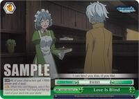 Love Is Blind CC waifu card — Weiss Schwarz