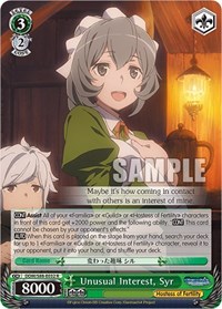 Syr R waifu card — Weiss Schwarz