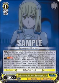 Ais SR waifu card — Weiss Schwarz