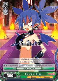 Etna C waifu card — Weiss Schwarz