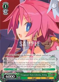 Artina C waifu card — Weiss Schwarz