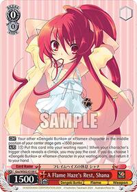 Shana C waifu card — Weiss Schwarz