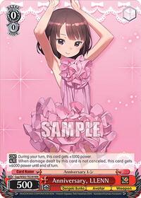 LLENN RRR waifu card — Weiss Schwarz