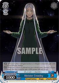 Aleister Crowley SR waifu card — Weiss Schwarz