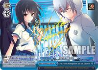 The Fourth Primogenitor and The Observer (SP) SR waifu card — Weiss Schwarz
