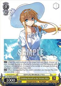 Alice U waifu card — Weiss Schwarz