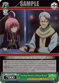 Lutheran Barnett C waifu card — Weiss Schwarz