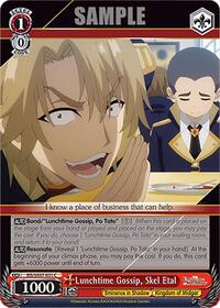 Skel Etal C waifu card — Weiss Schwarz