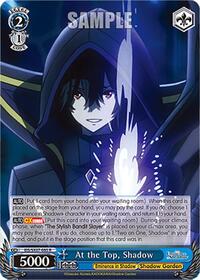 Shadow R waifu card — Weiss Schwarz