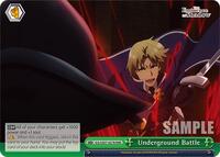 Underground Battle RRR waifu card — Weiss Schwarz