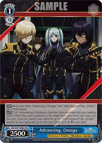 Omega SR waifu card — Weiss Schwarz